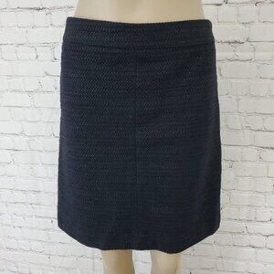Hugo Boss Straight Skirt Textured Black sz 2